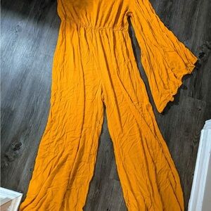 Chic Mustard Jumpsuit